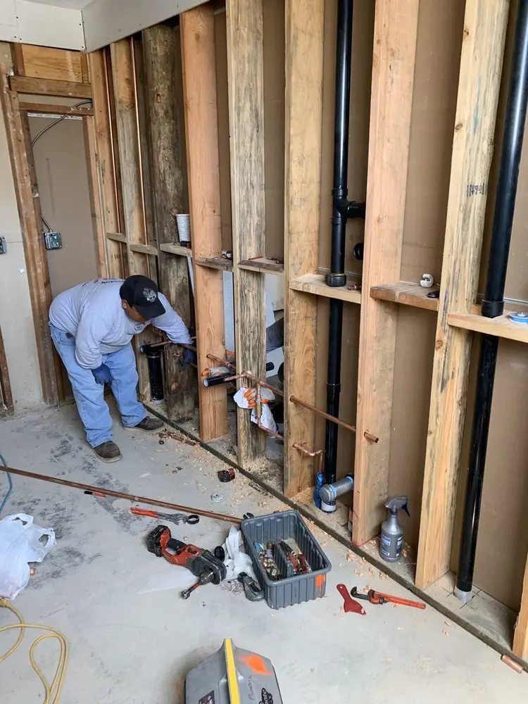 Commercial rough-in plumbing for Commercial Plumbing in Pismo Beach